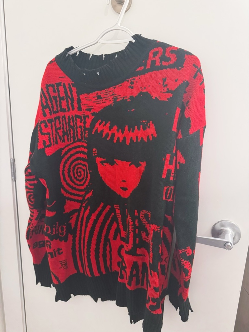 Emily the Strange x Dolls Kill Underground Rockstar Intarsia Sweater